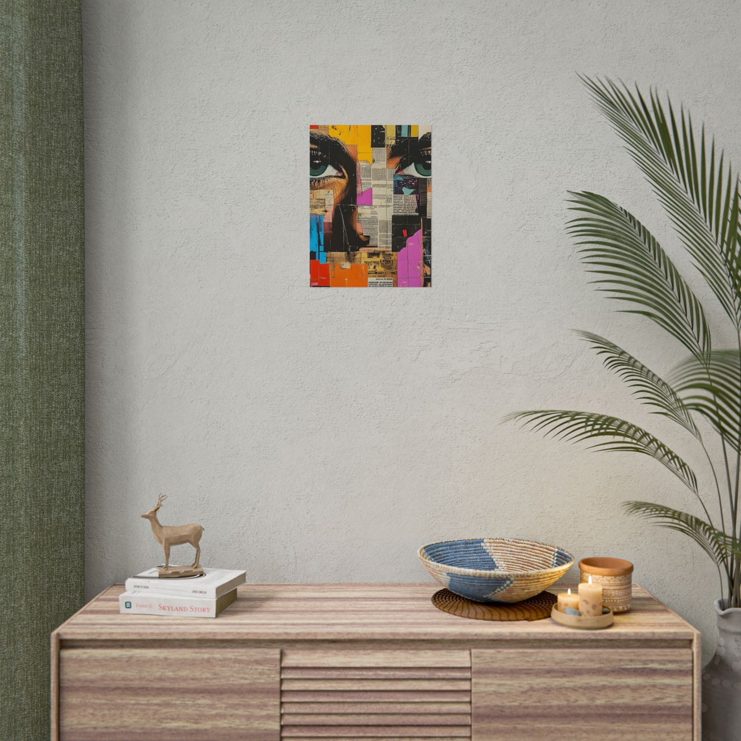 Wall Art Poster - Retro Pop Culture Woman 14 Comic Book Style