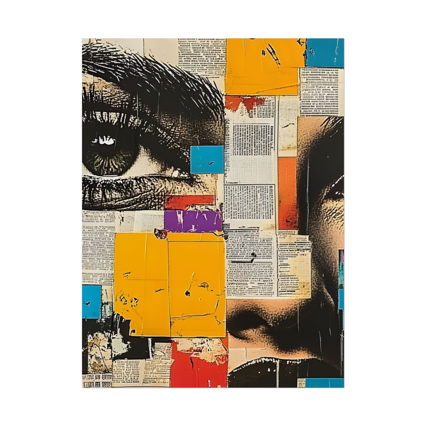 Wall Art Poster - Retro Pop Culture Woman 15