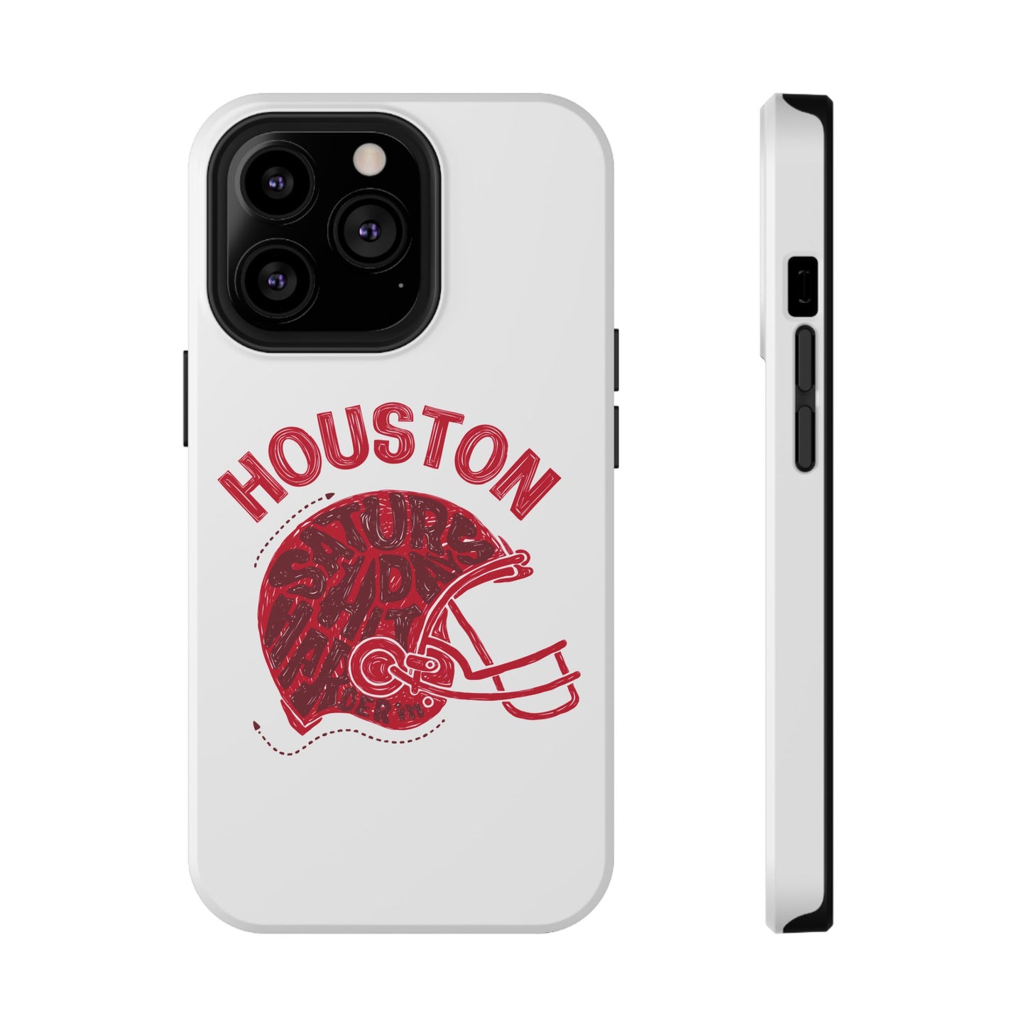 Houston Football Impact-Resistant Phone Case - Durable Design for Fans