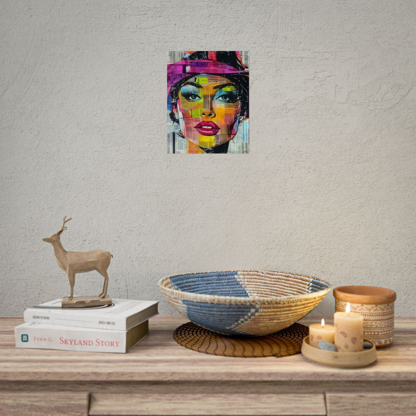 Retro Pop Culture Woman 9 - Wall Art, Retro Art