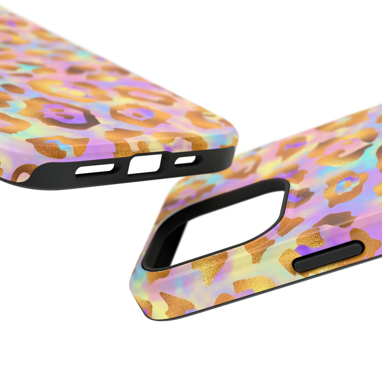Leopard Print Impact-Resistant Phone Case