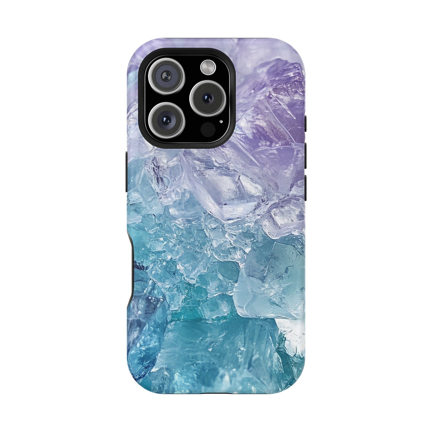 Crystal-Patterned Impact-Resistant Phone Case | Stylish Protection for Adventurers