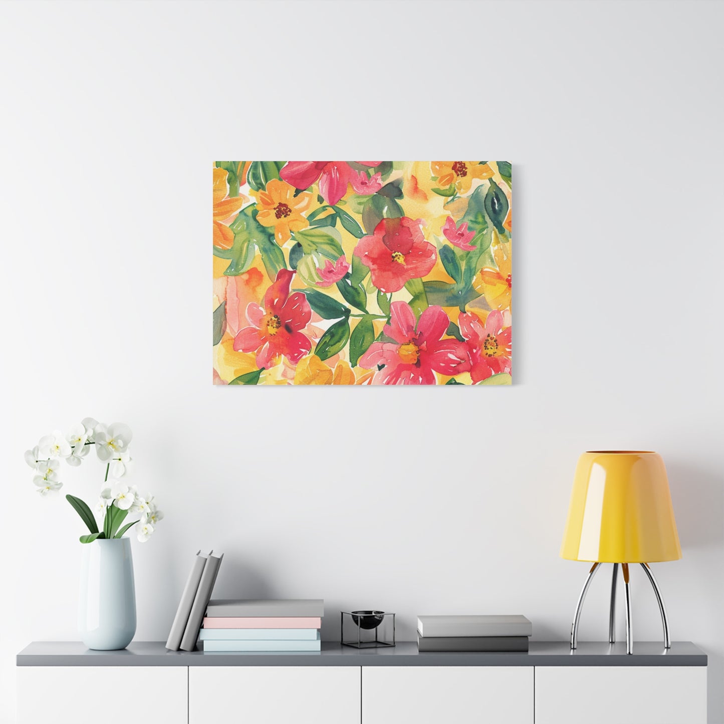 Floral Matte Canvas