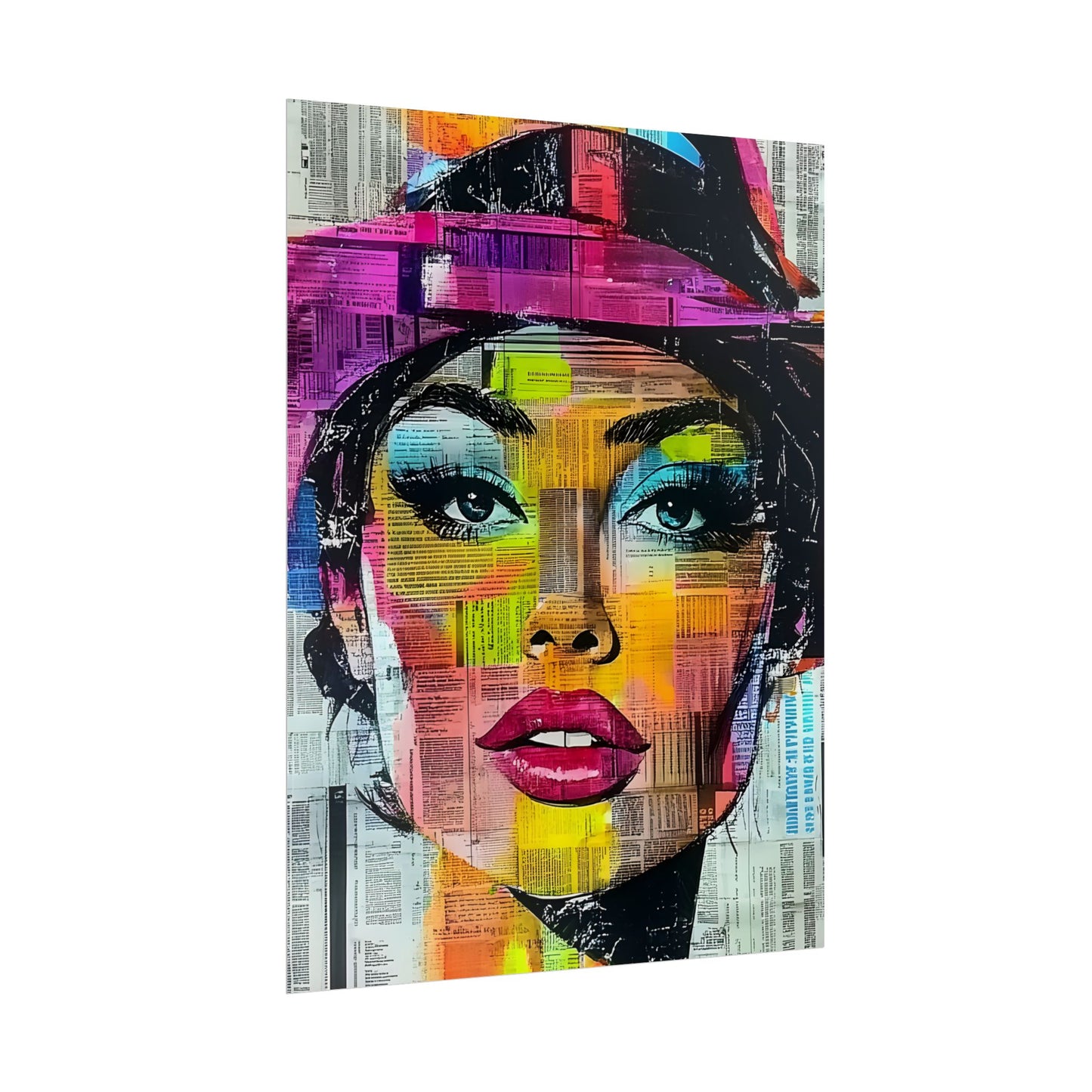 Retro Pop Culture Woman 9 - Wall Art, Retro Art