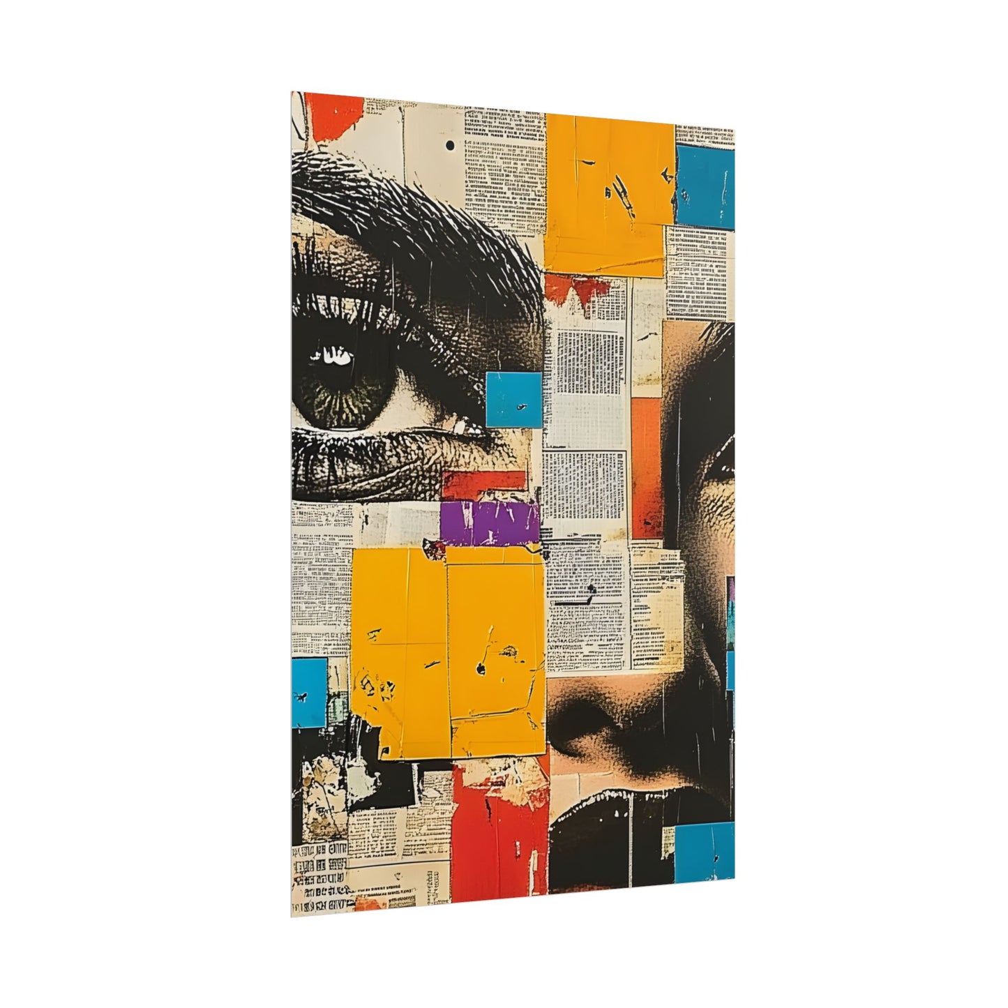 Wall Art Poster - Retro Pop Culture Woman 15