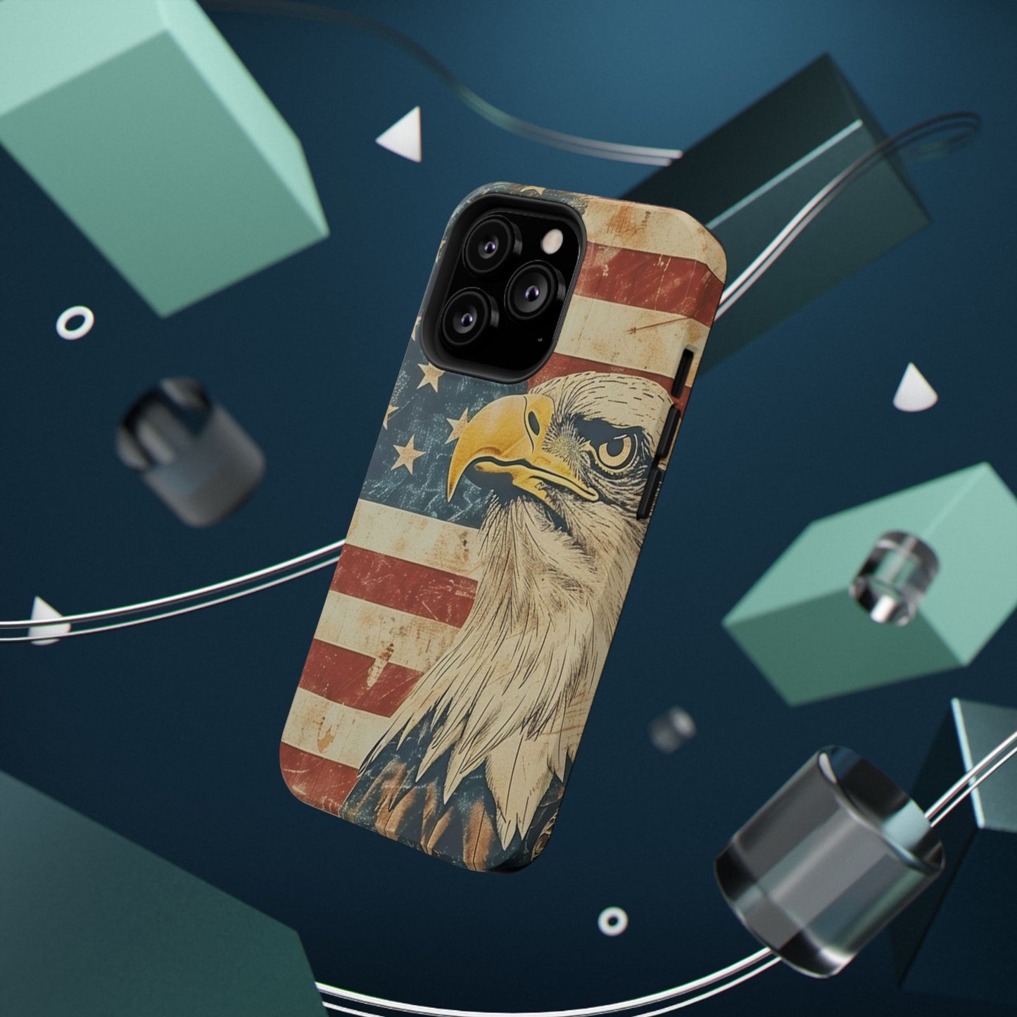 Eagle American Flag Phone Case