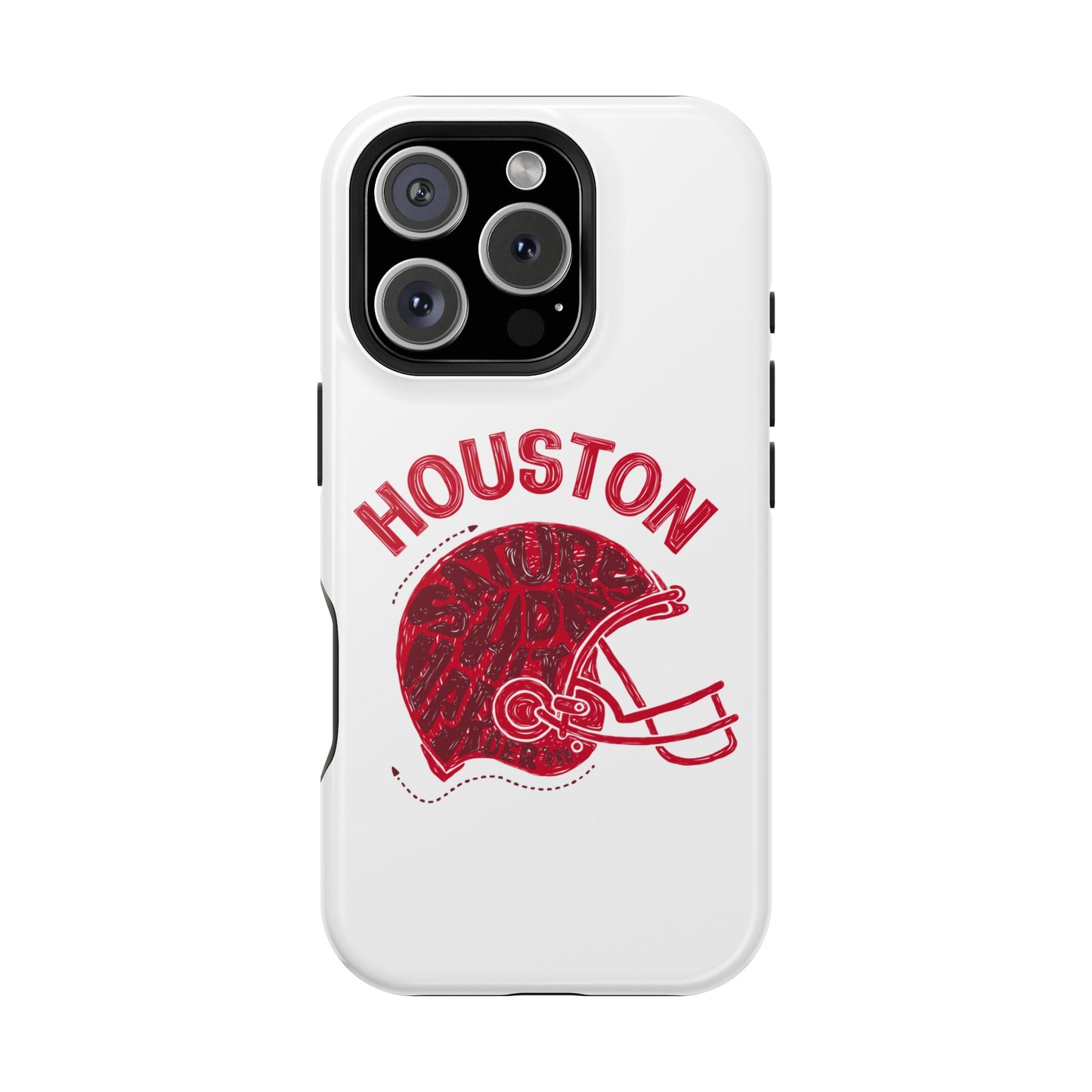Houston Football Impact-Resistant Phone Case - Durable Design for Fans
