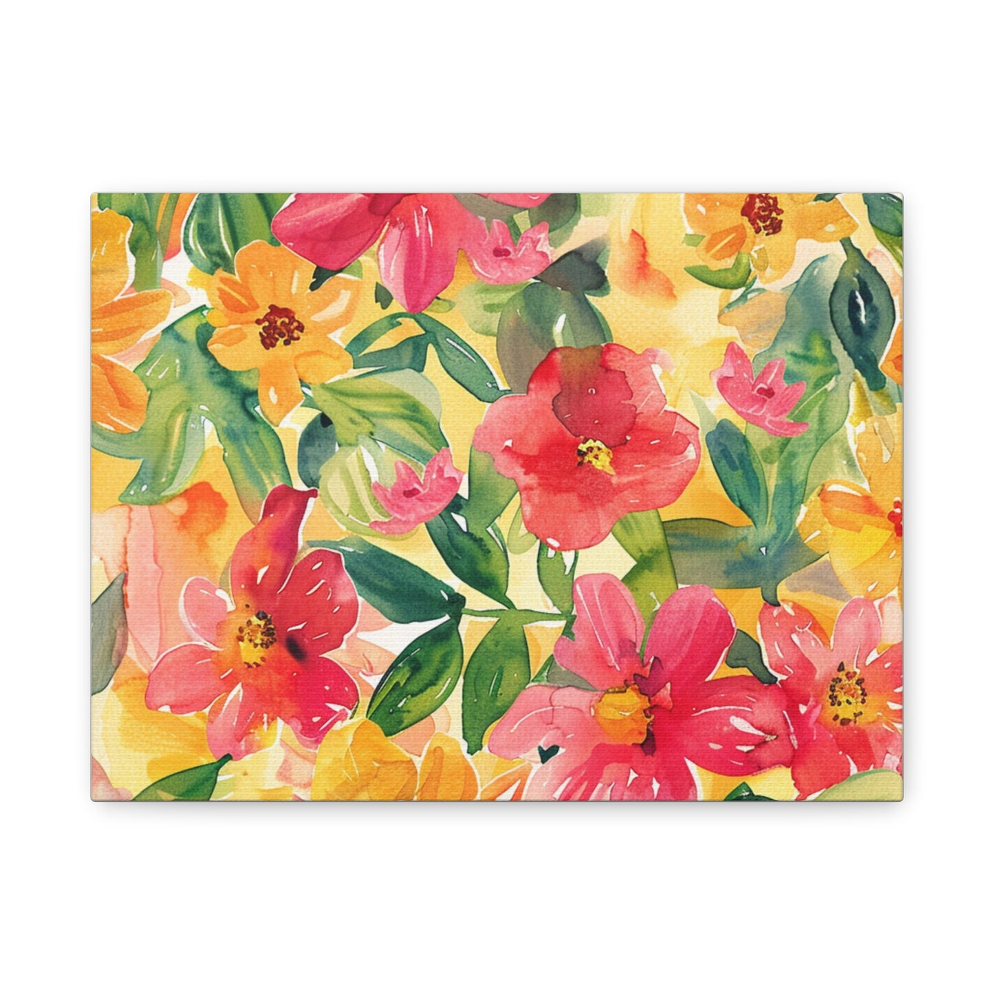 Floral Matte Canvas