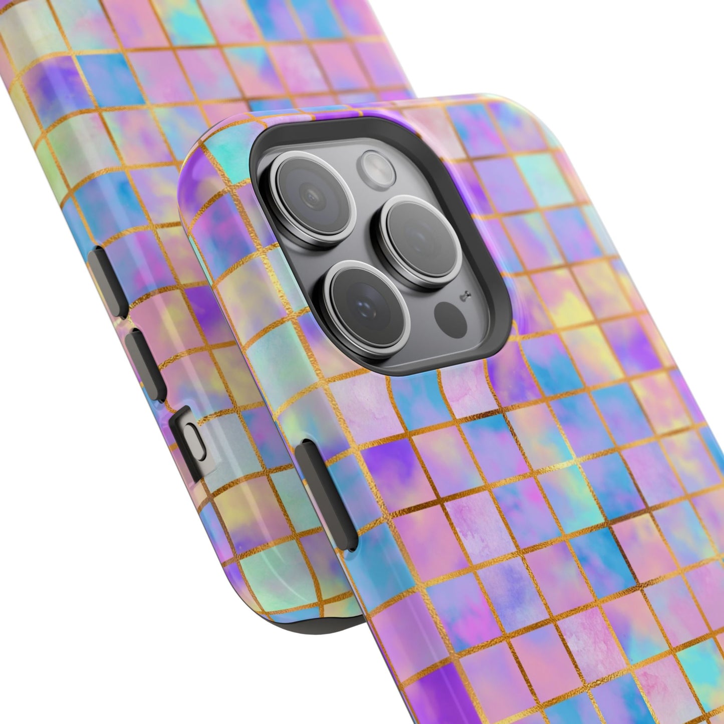 Colorful Mosaic Impact-Resistant Phone Case
