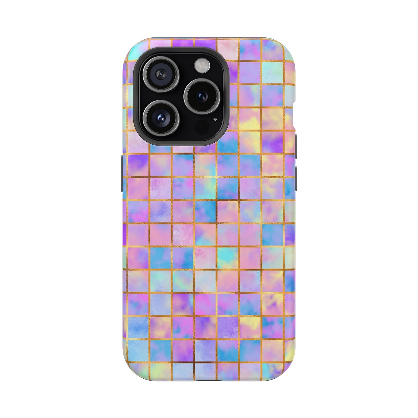 Colorful Mosaic Impact-Resistant Phone Case