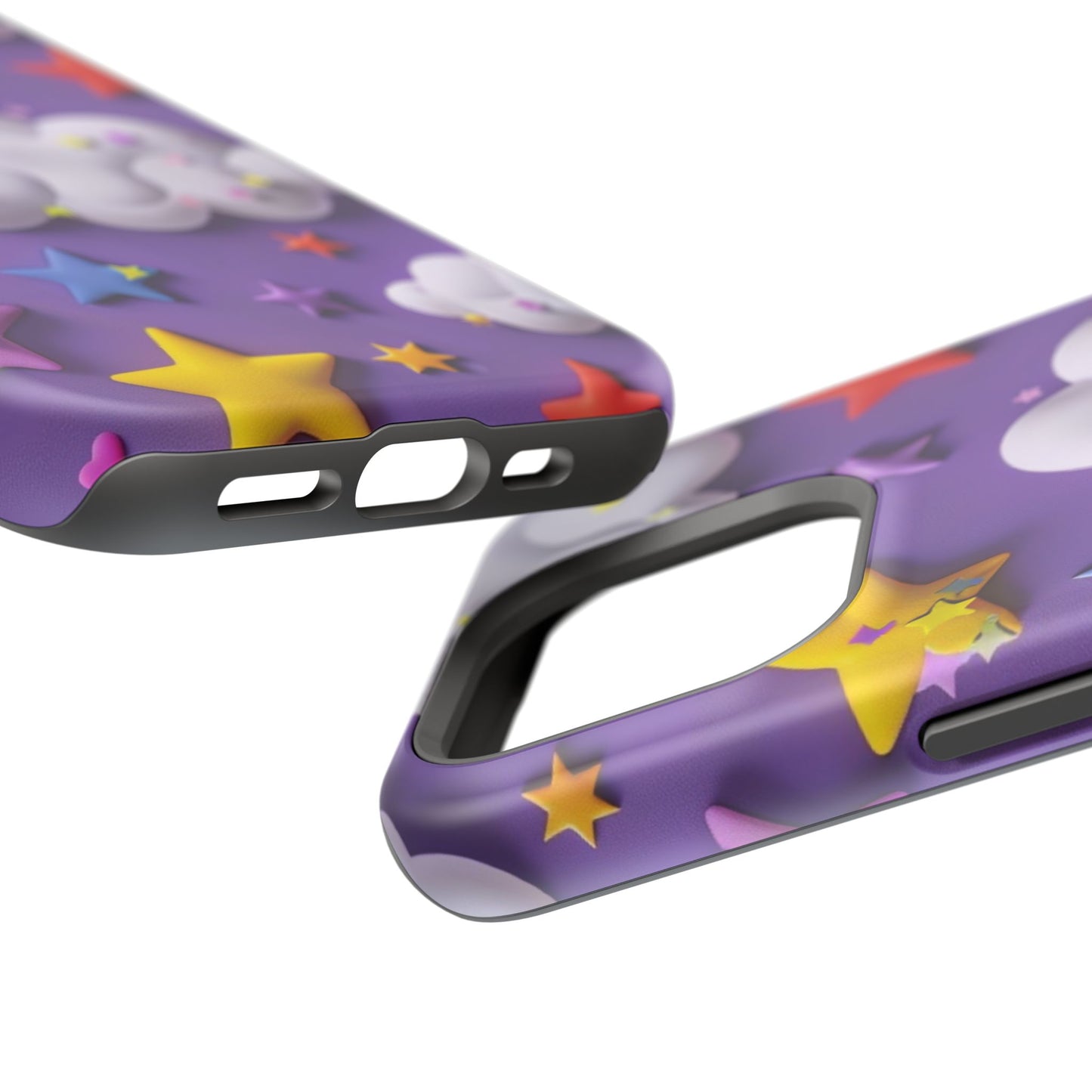 Colorful Cloud & Star Phone Case