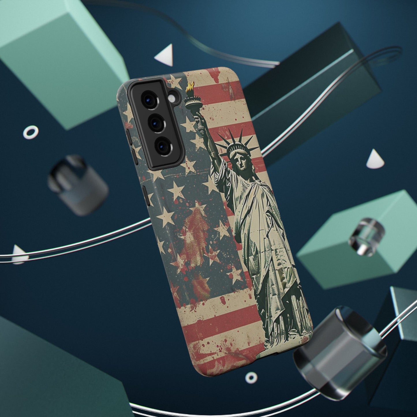 Liberty-Inspired Phone Case - Patriotic Design