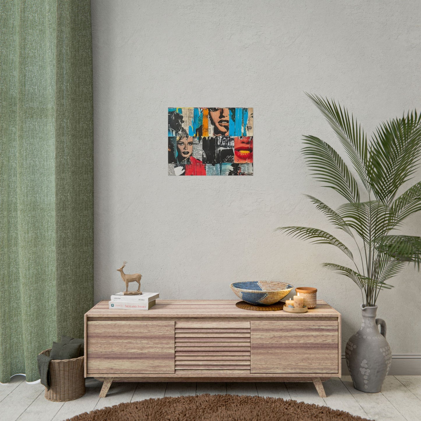 Retro Pop Culture Girl 7 - wall art