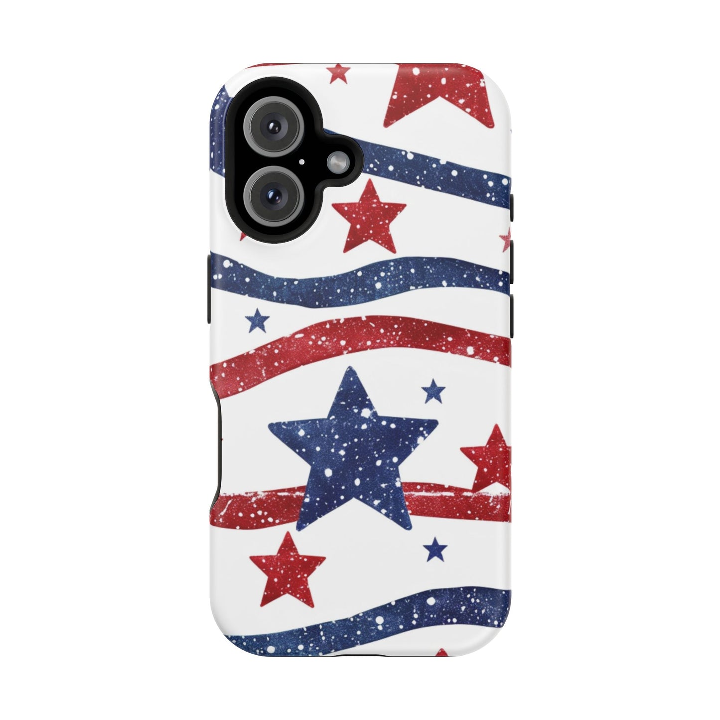 Stars & Stripes Design Impact-Resistant Phone Case