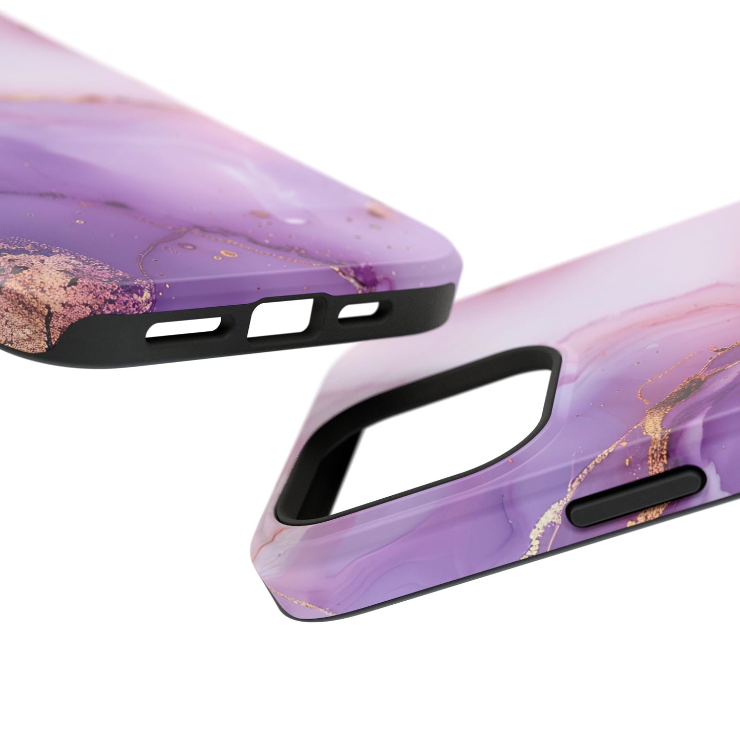 Elegant Purple Marble iPhone Case