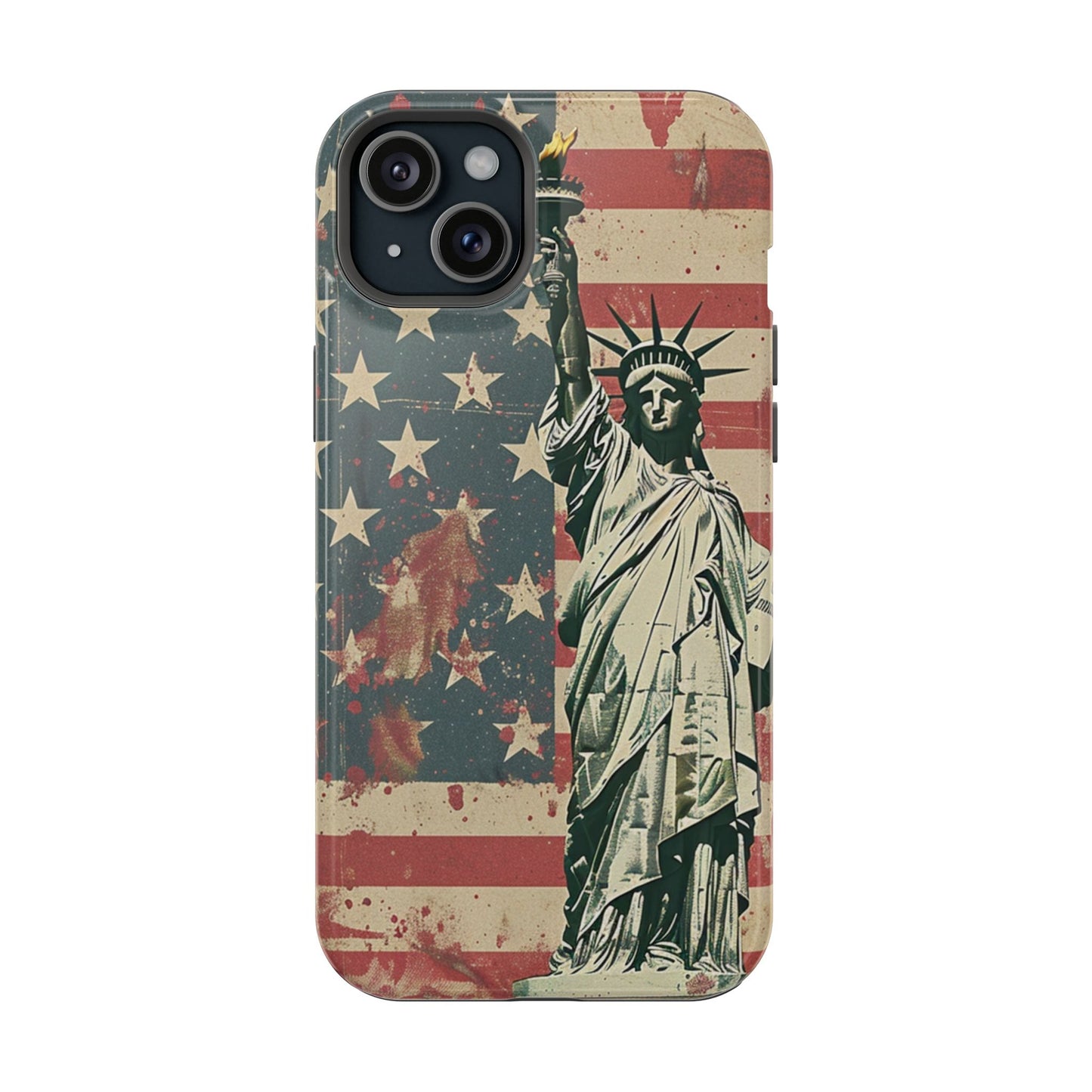 Liberty-Inspired Phone Case - Patriotic Design