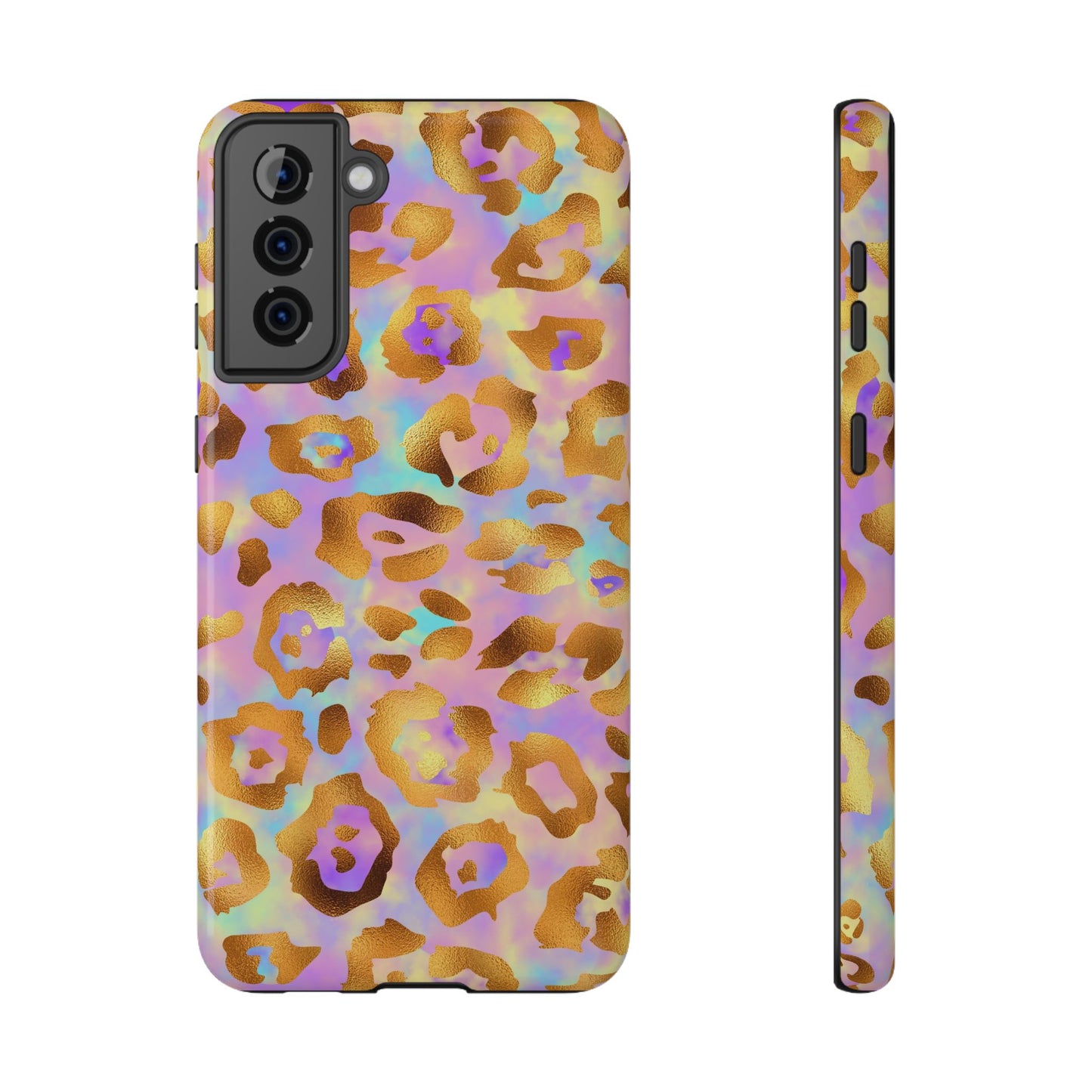 Leopard Print Impact-Resistant Phone Case