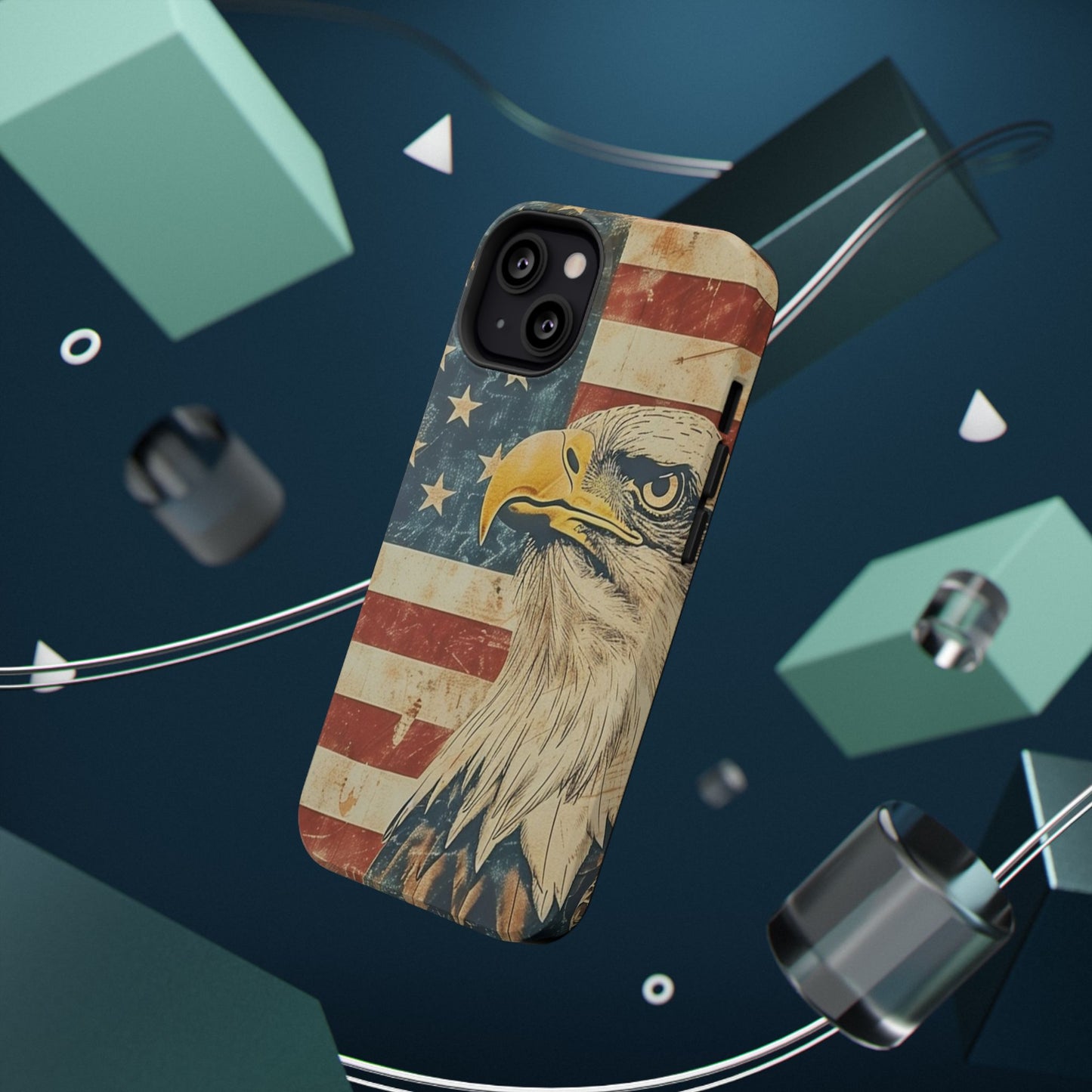 Eagle American Flag Phone Case