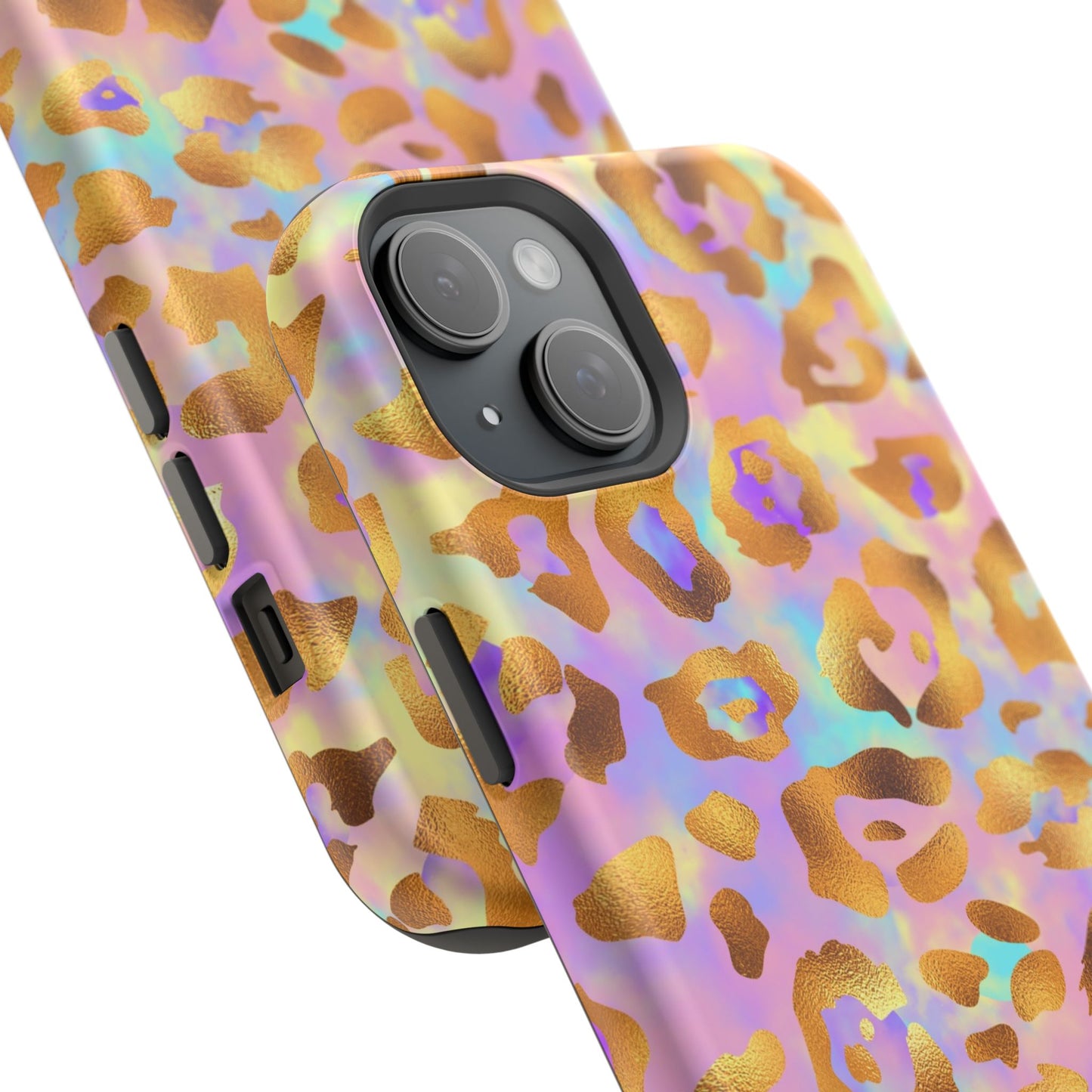 Leopard Print Impact-Resistant Phone Case