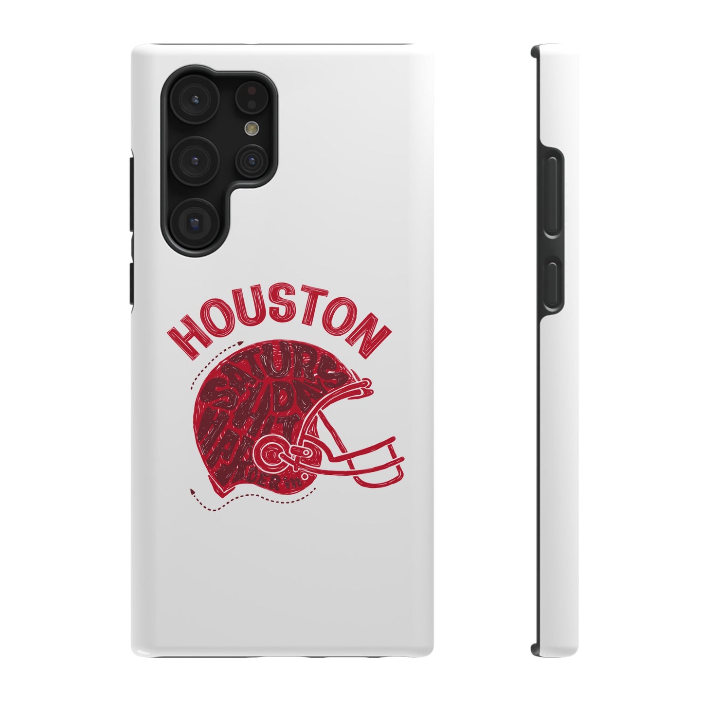Houston Football Impact-Resistant Phone Case - Durable Design for Fans