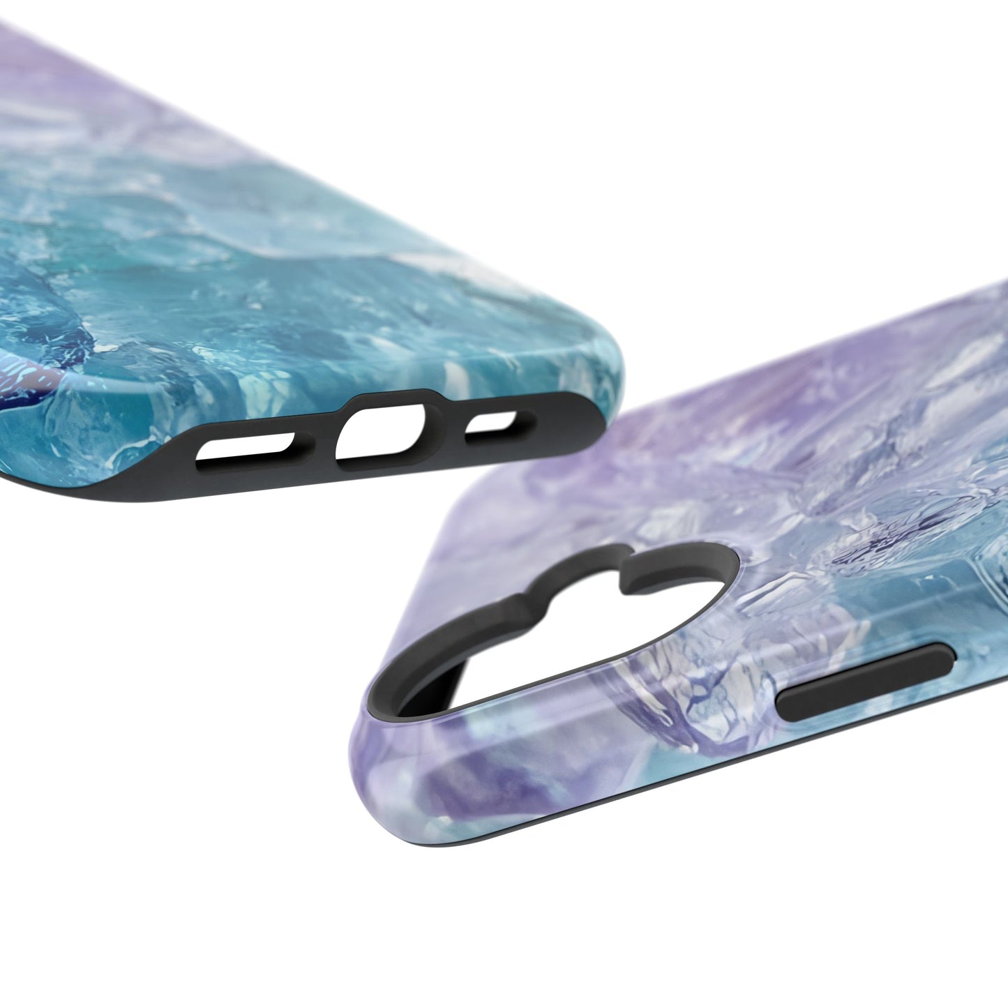 Crystal-Patterned Impact-Resistant Phone Case | Stylish Protection for Adventurers