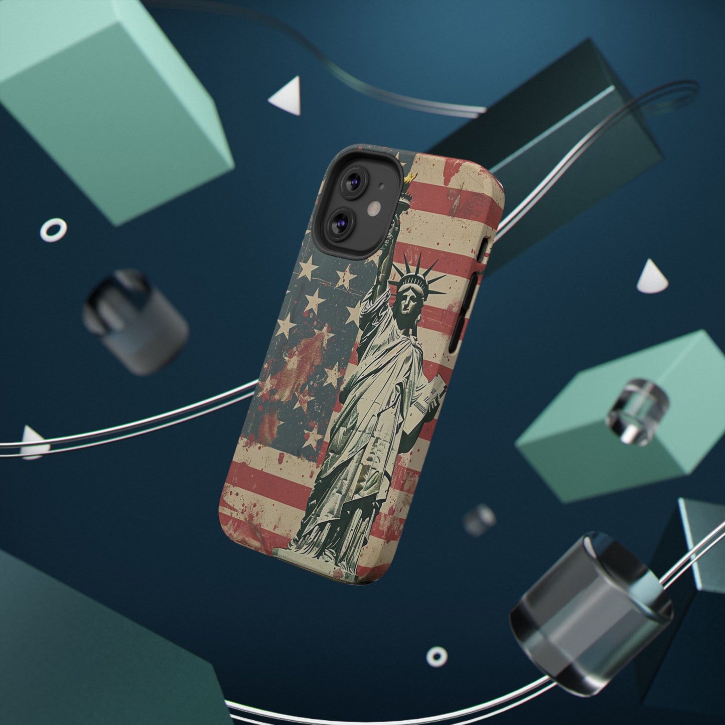 Liberty-Inspired Phone Case - Patriotic Design