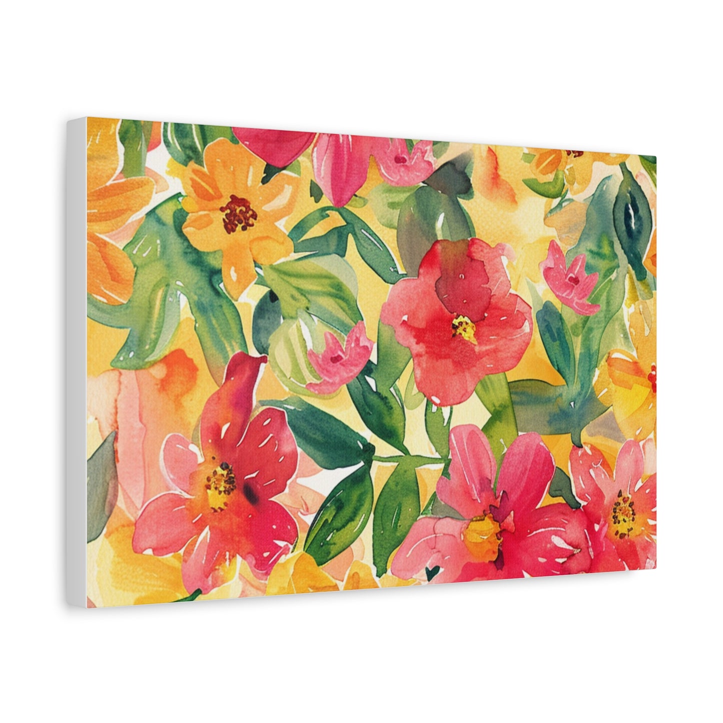 Floral Matte Canvas