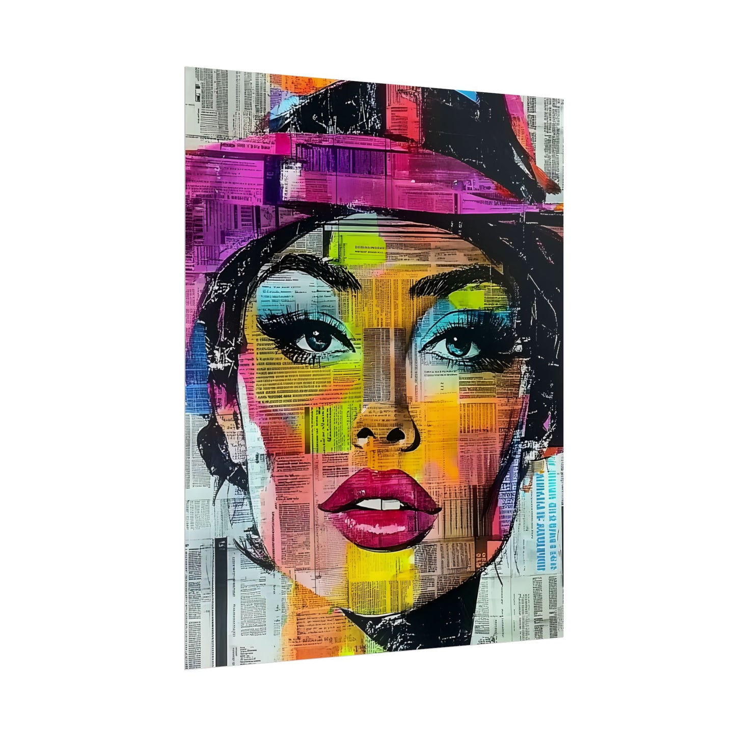 Retro Pop Culture Woman 9 - Wall Art, Retro Art