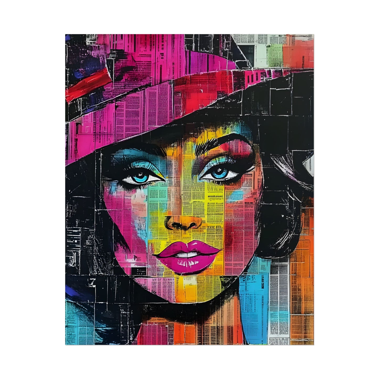 Poster Print Retro Pop Culture Woman 10
