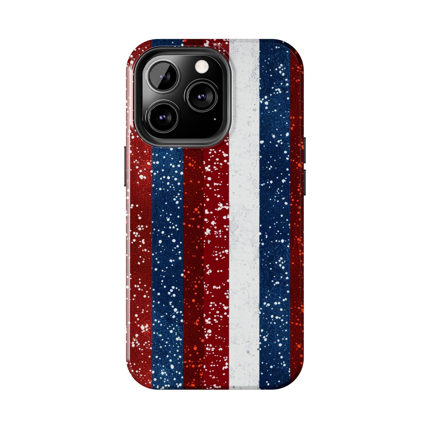 Patriotic Glitter Tough Phone Case