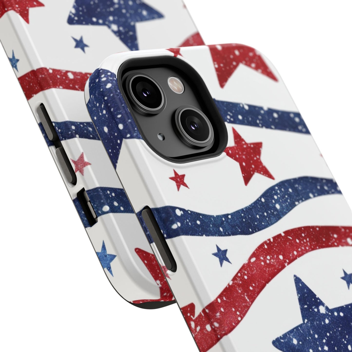 Stars & Stripes Design Impact-Resistant Phone Case