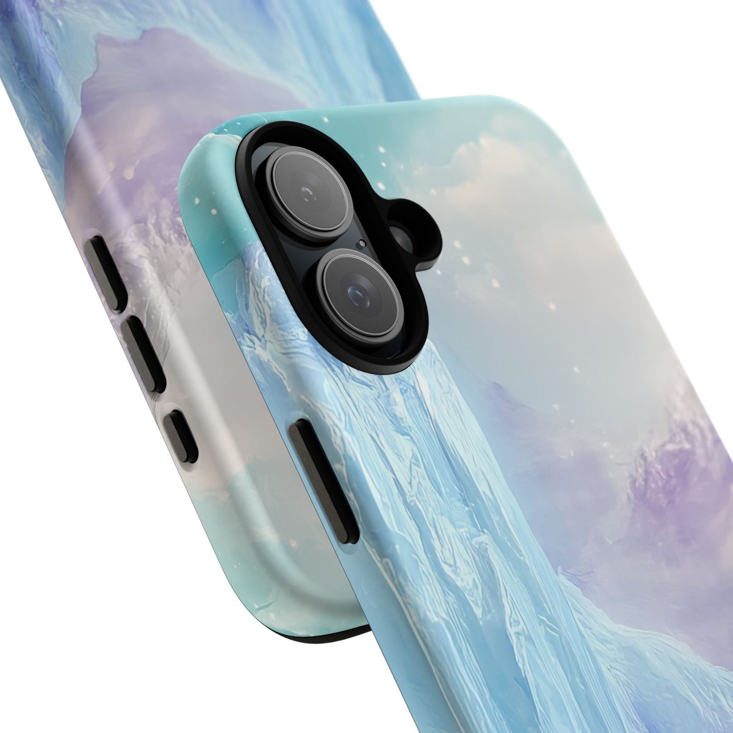 Artistic Phone Case with Iceberg Design