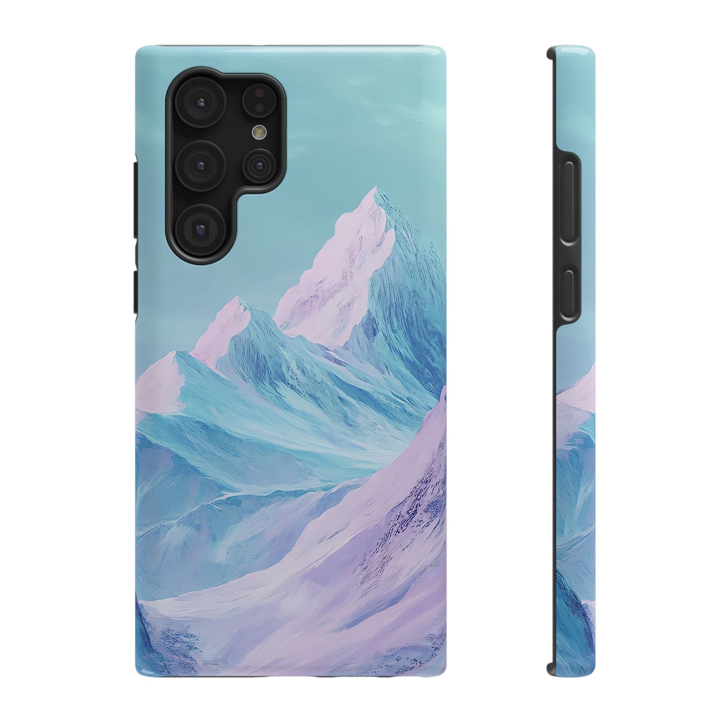 Mountain Landscape Phone Case - Impact-Resistant Protection for Nature Lovers
