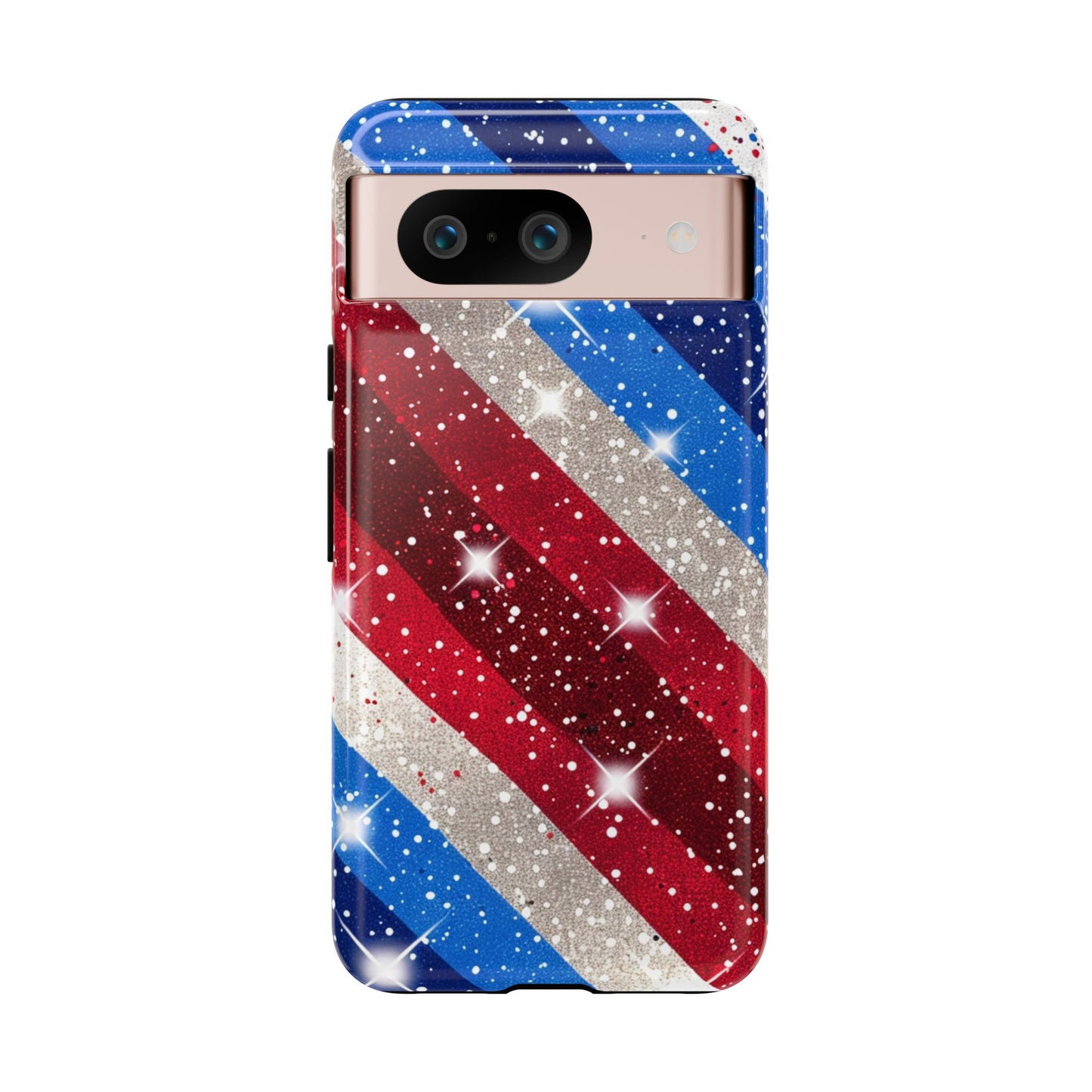 Glittery Patriotic Phone Case - Tough Cases