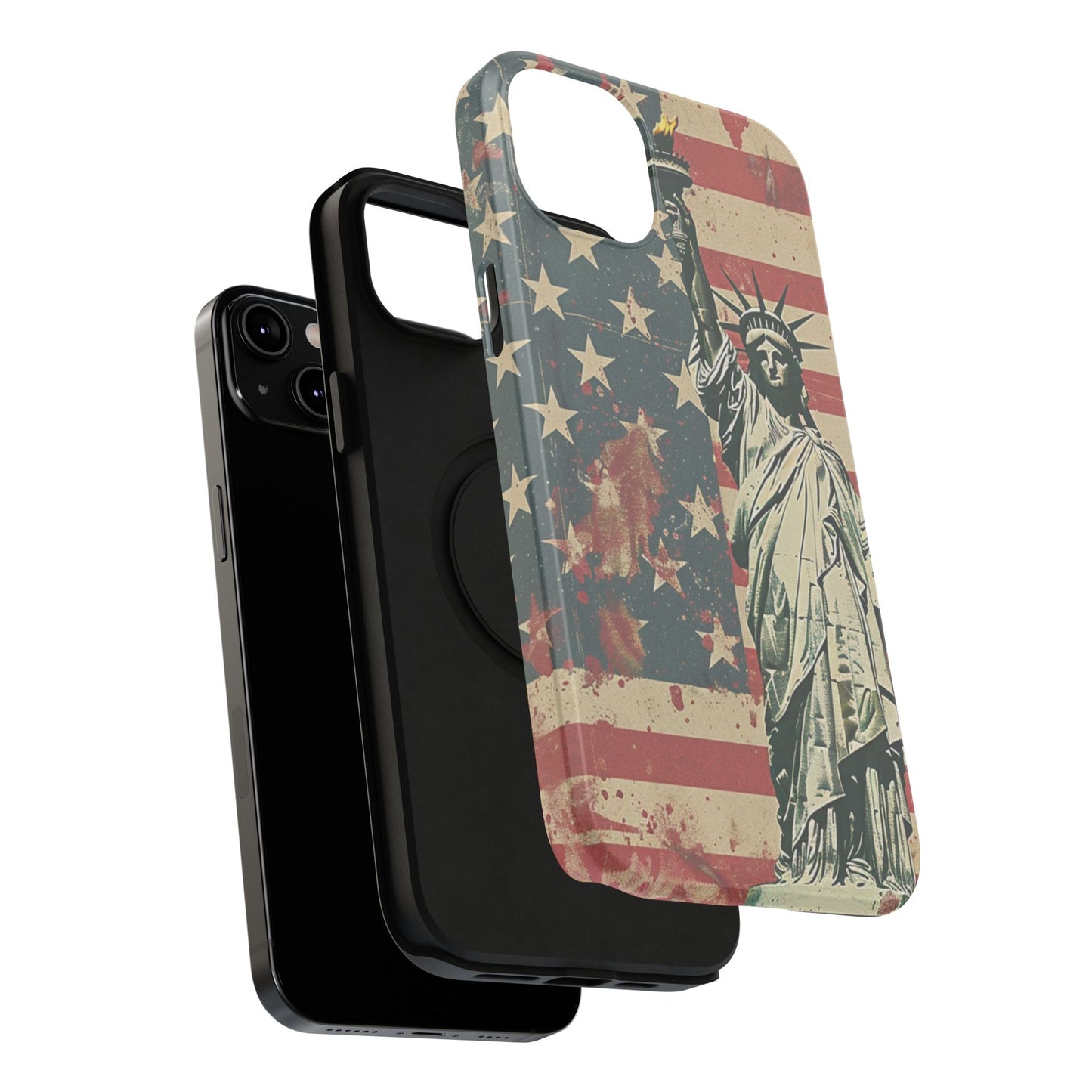 Liberty-Inspired Phone Case - Patriotic Design