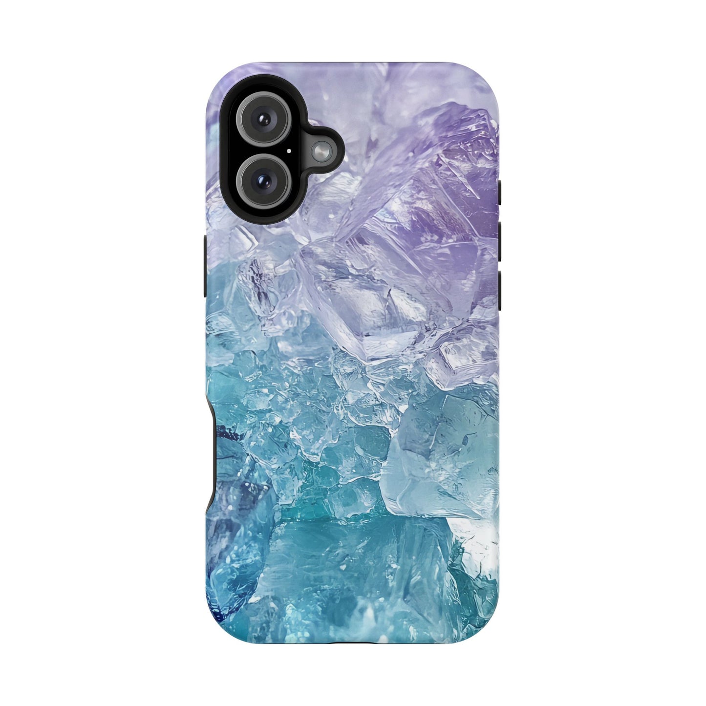 Crystal-Patterned Impact-Resistant Phone Case | Stylish Protection for Adventurers