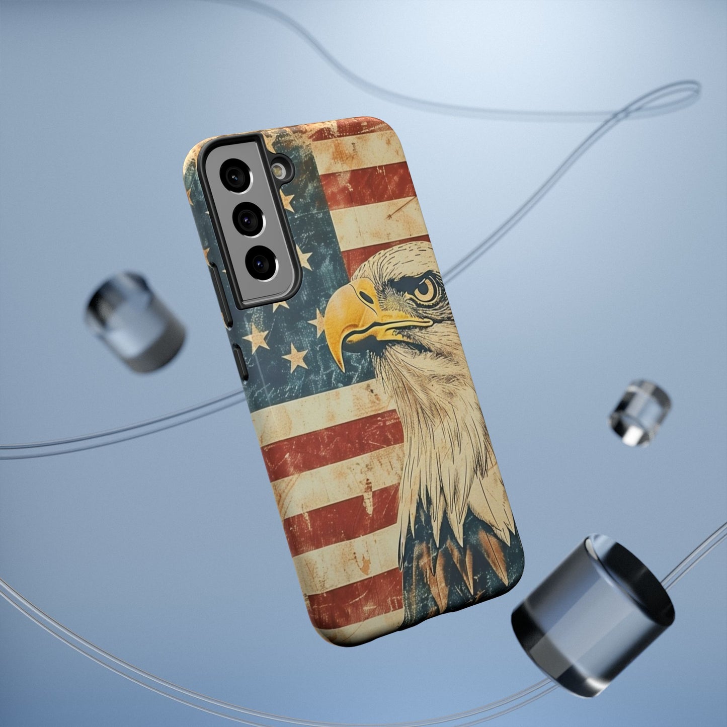 Eagle American Flag Phone Case