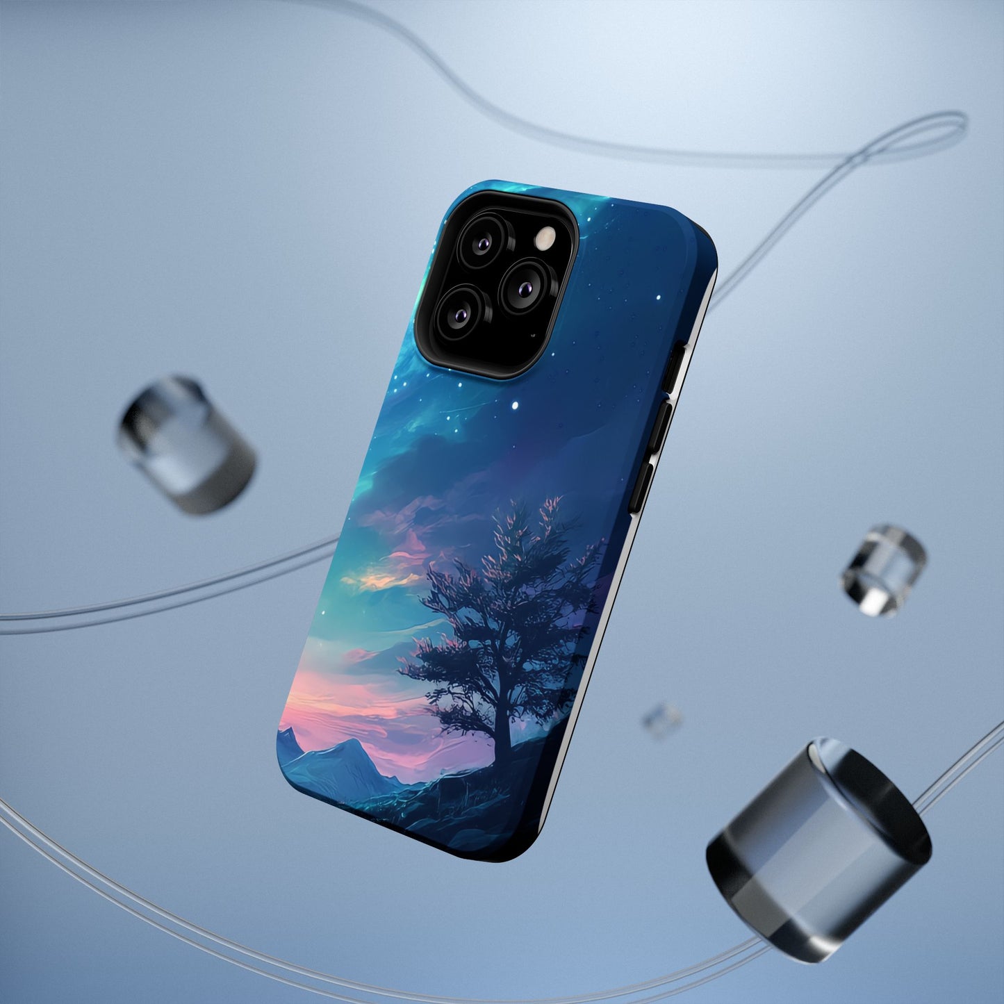 Stunning Galaxy Tree Impact-Resistant Phone Case