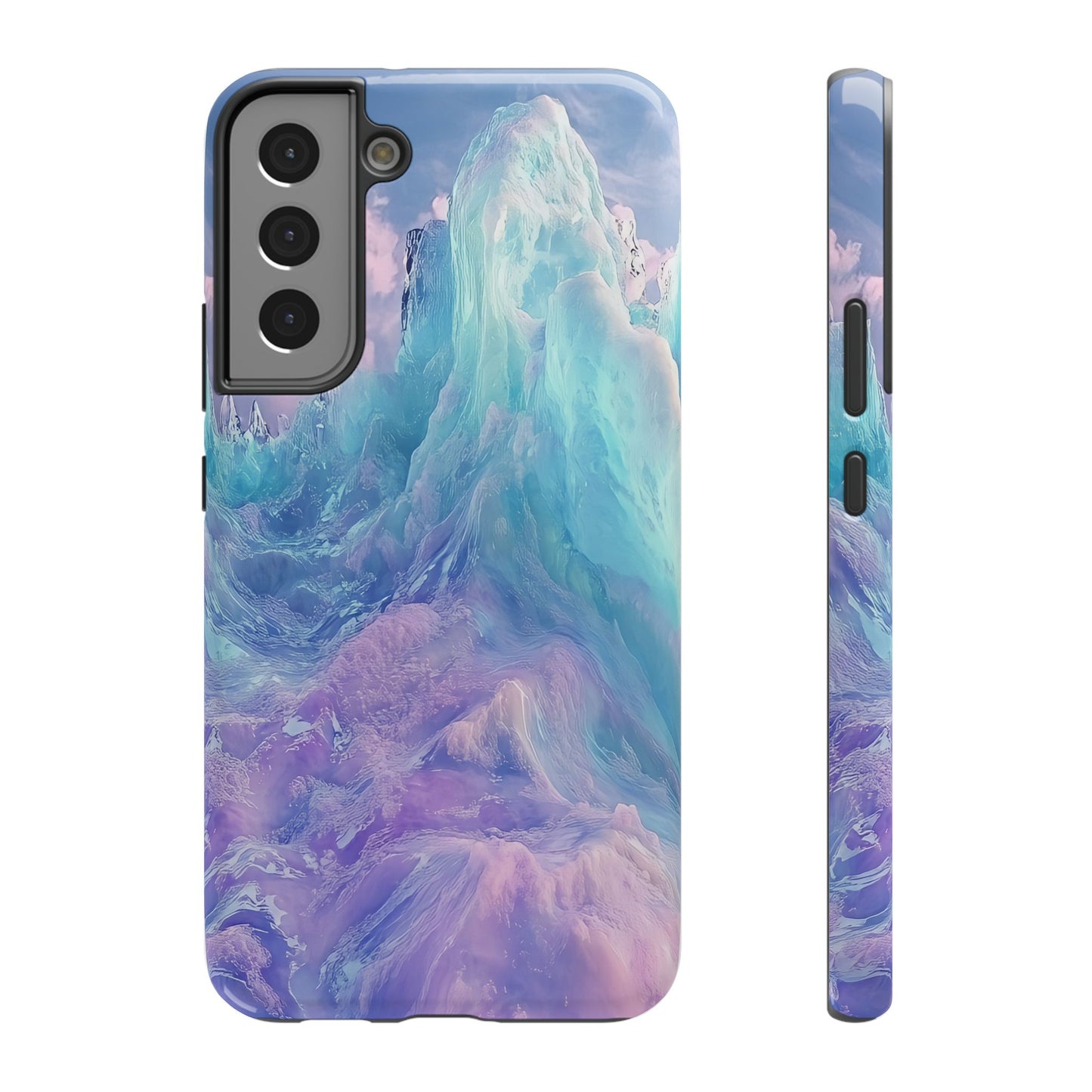 Phone Case - Colorful Abstract Waves Design