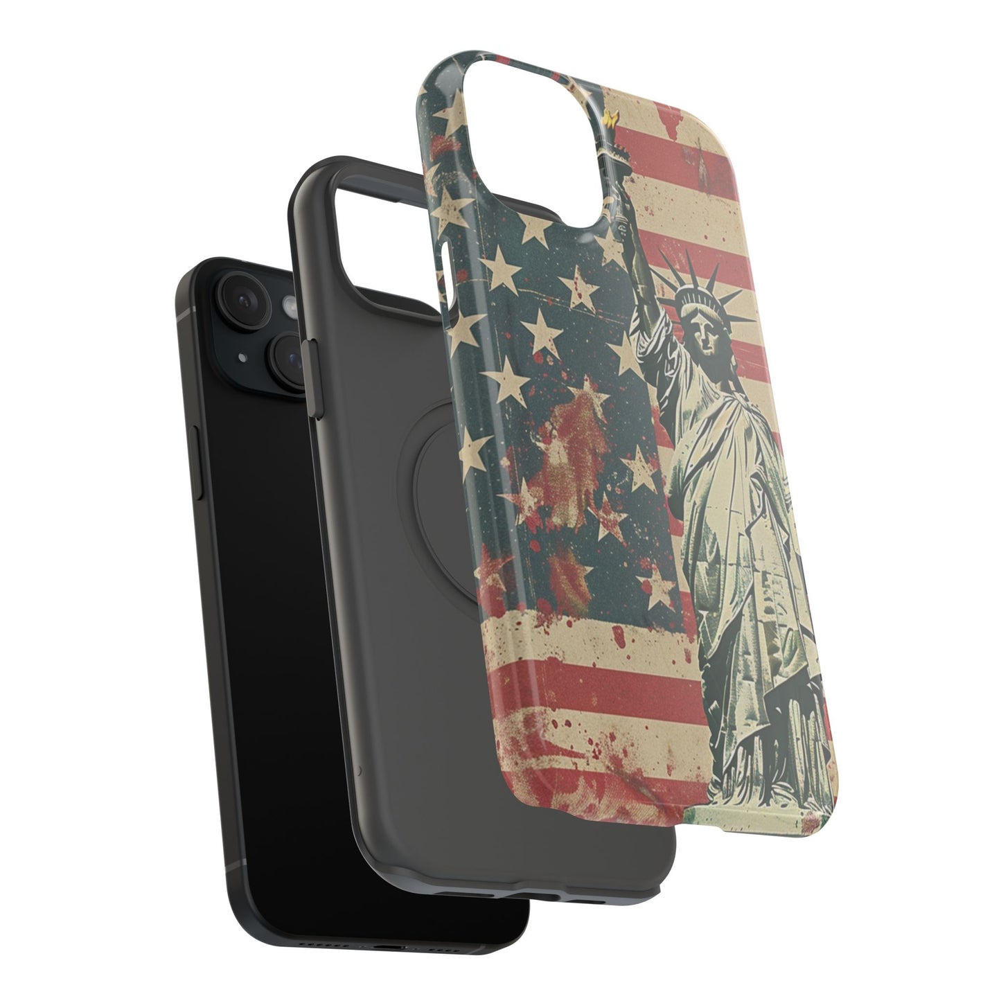 Liberty-Inspired Phone Case - Patriotic Design