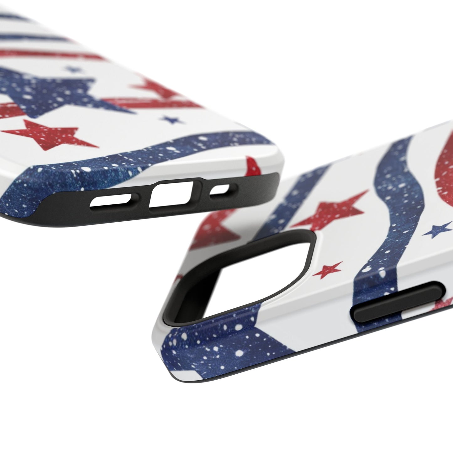 Stars & Stripes Design Impact-Resistant Phone Case