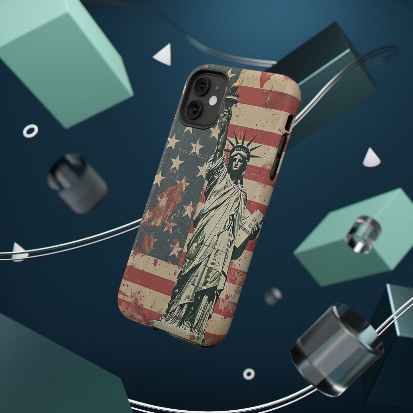 Liberty-Inspired Phone Case - Patriotic Design