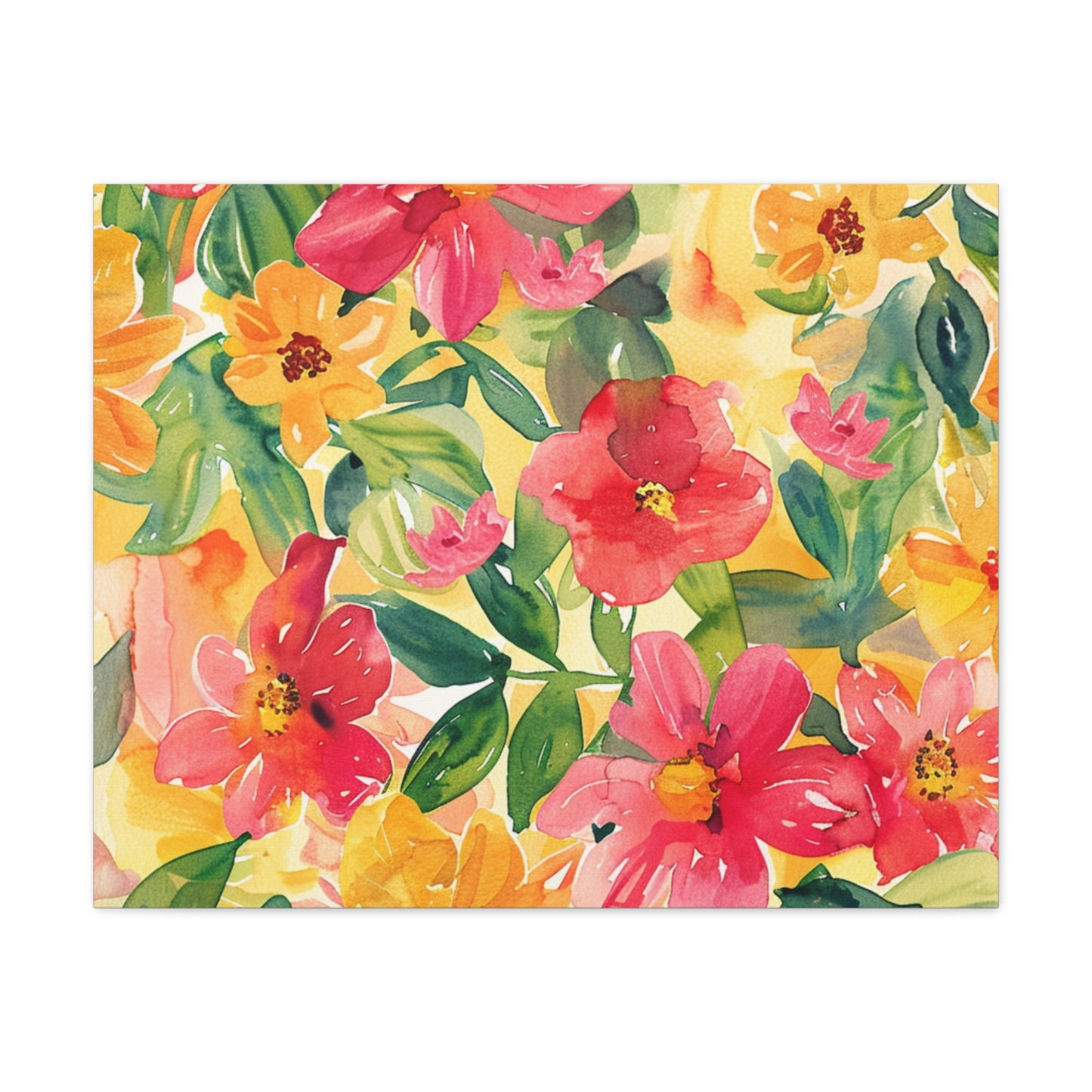 Floral Matte Canvas