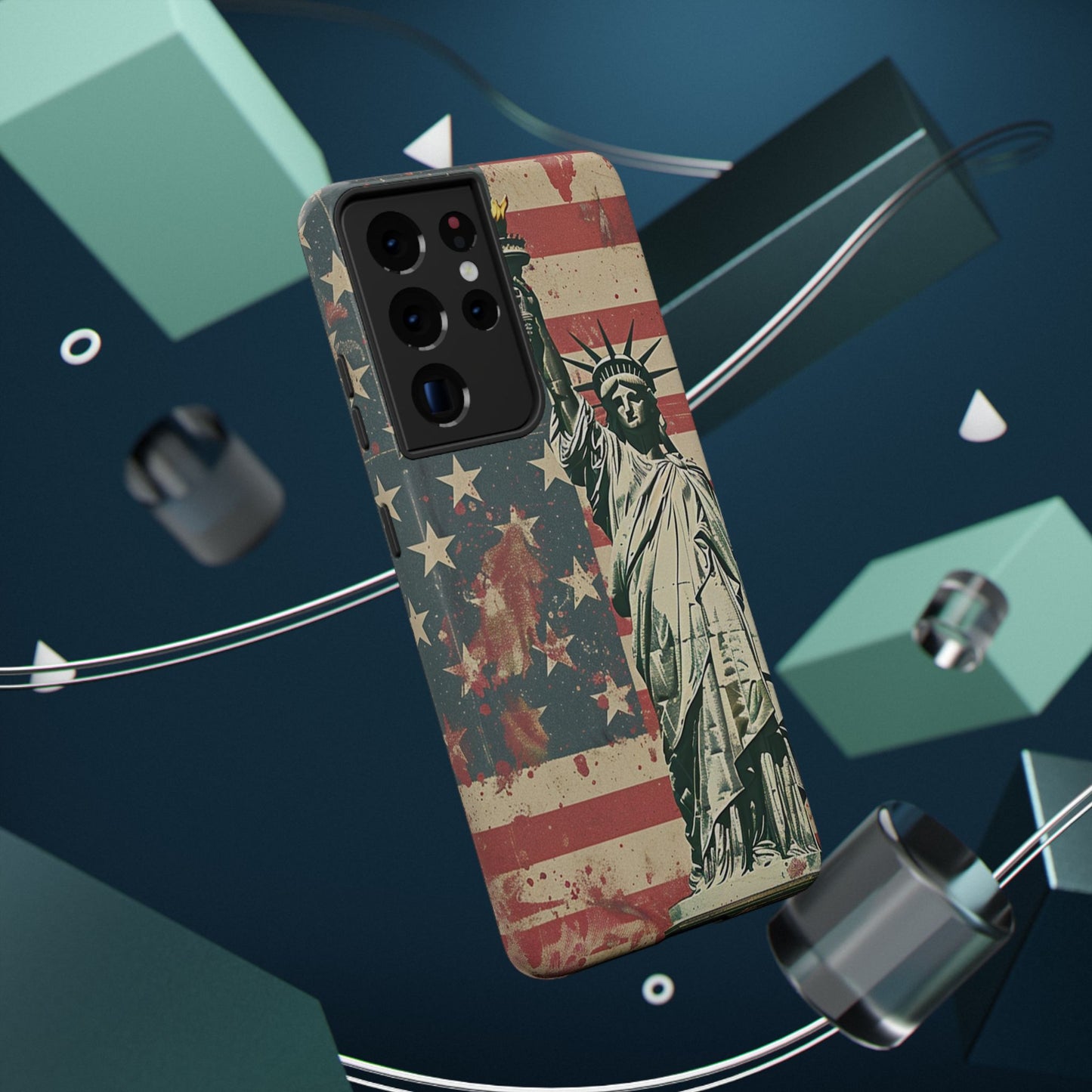 Liberty-Inspired Phone Case - Patriotic Design