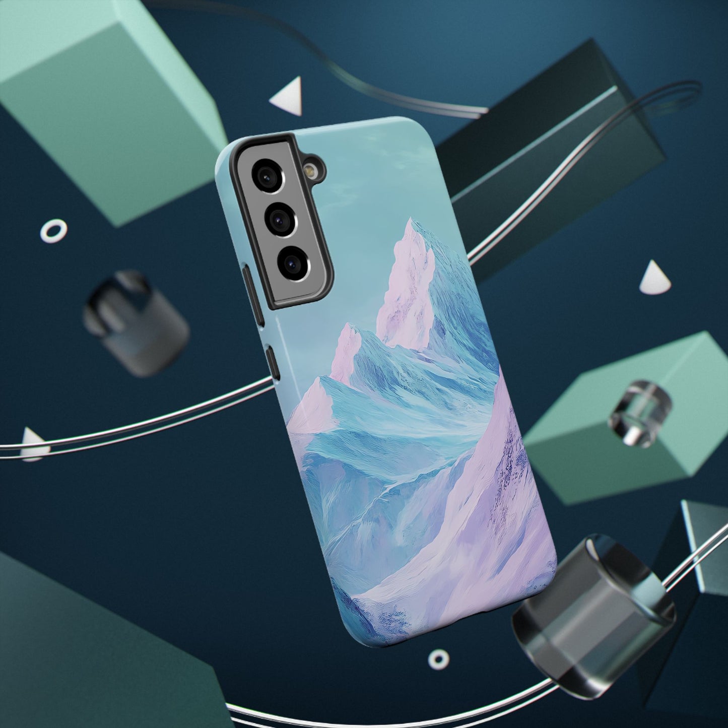 Mountain Landscape Phone Case - Impact-Resistant Protection for Nature Lovers