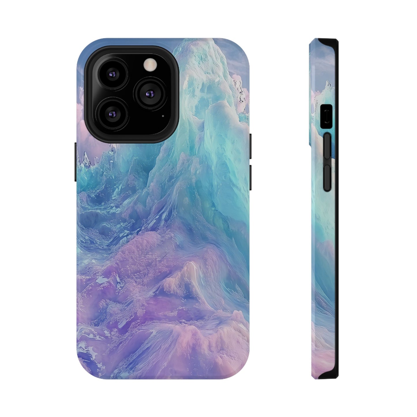 Phone Case - Colorful Abstract Waves Design