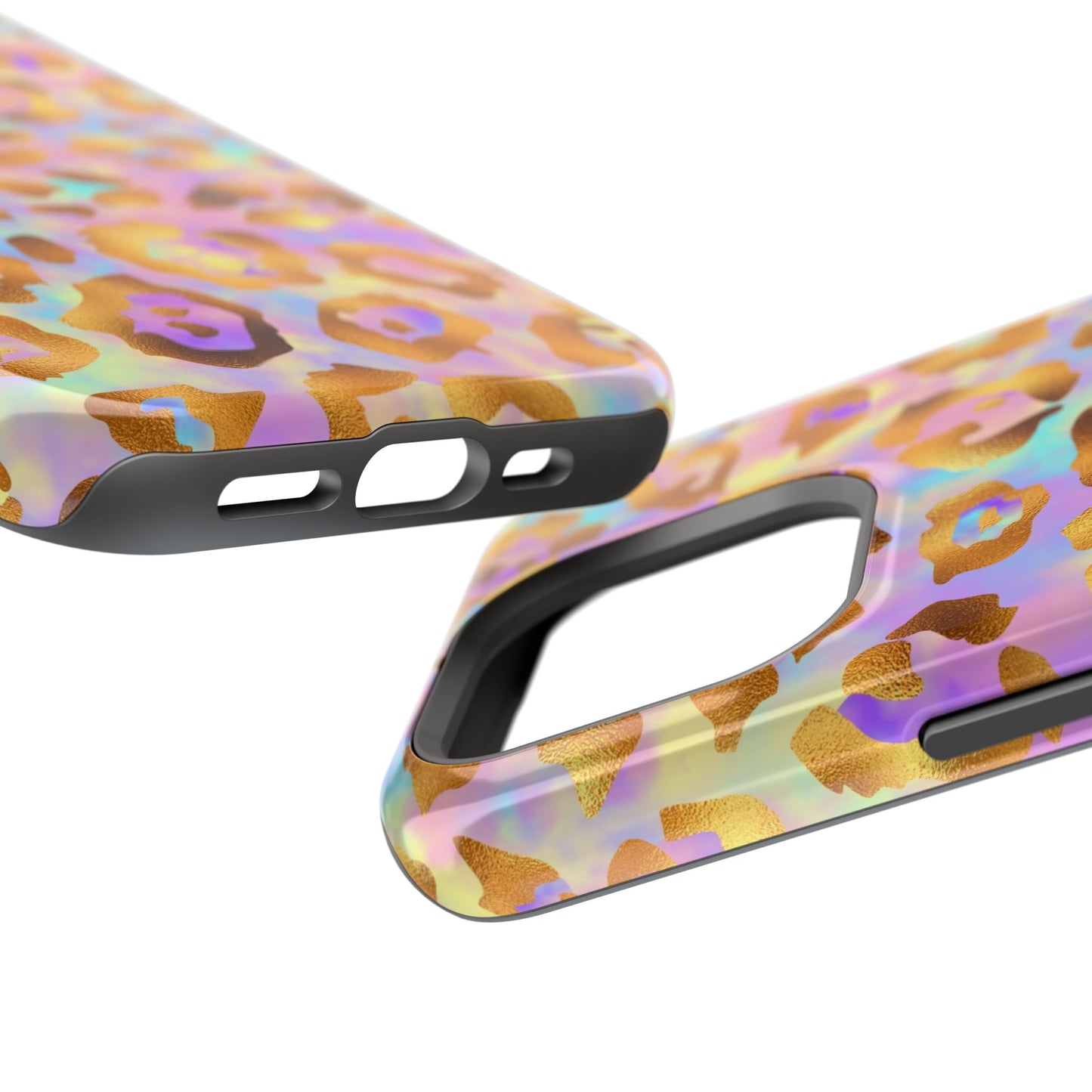 Leopard Print Impact-Resistant Phone Case