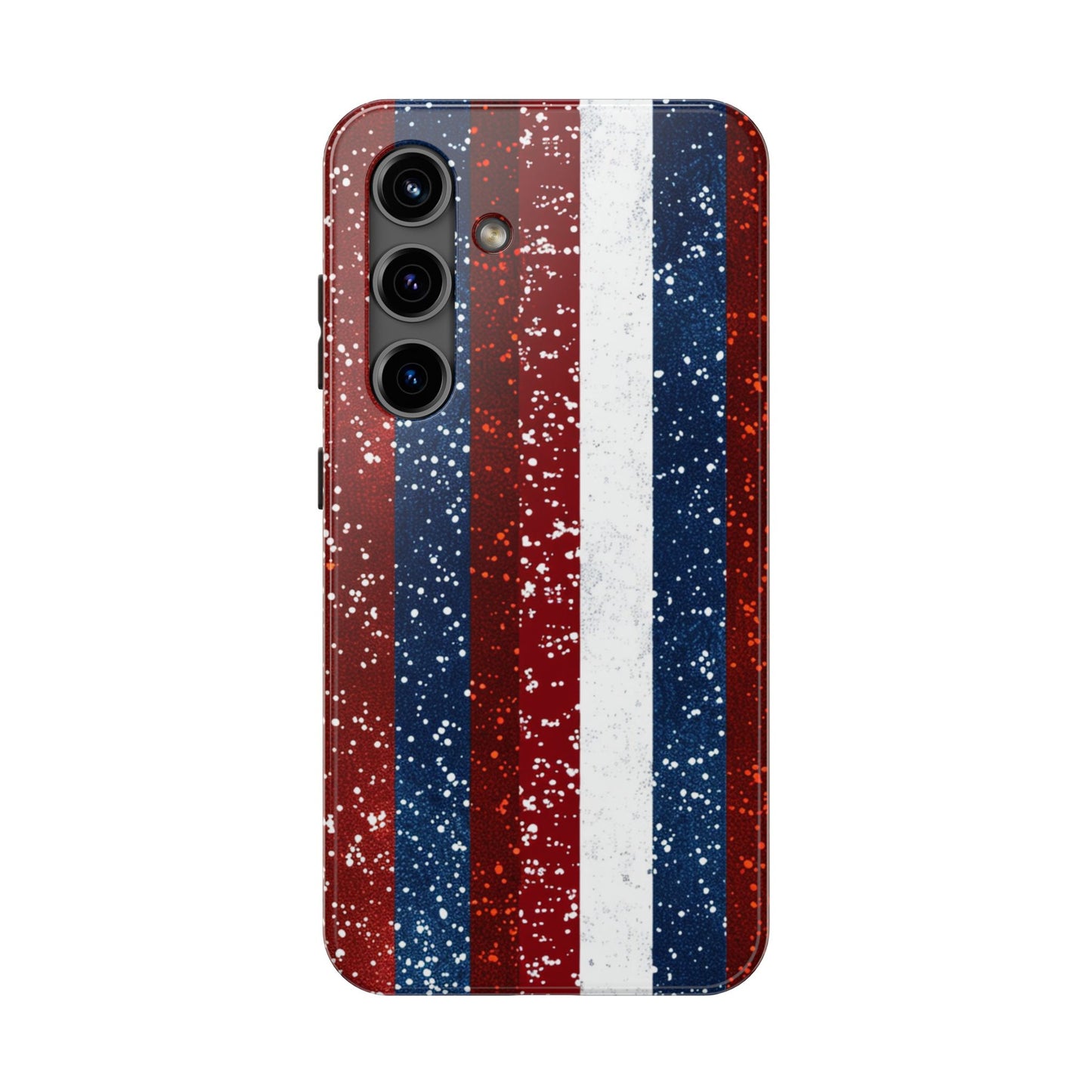 Patriotic Glitter Tough Phone Case