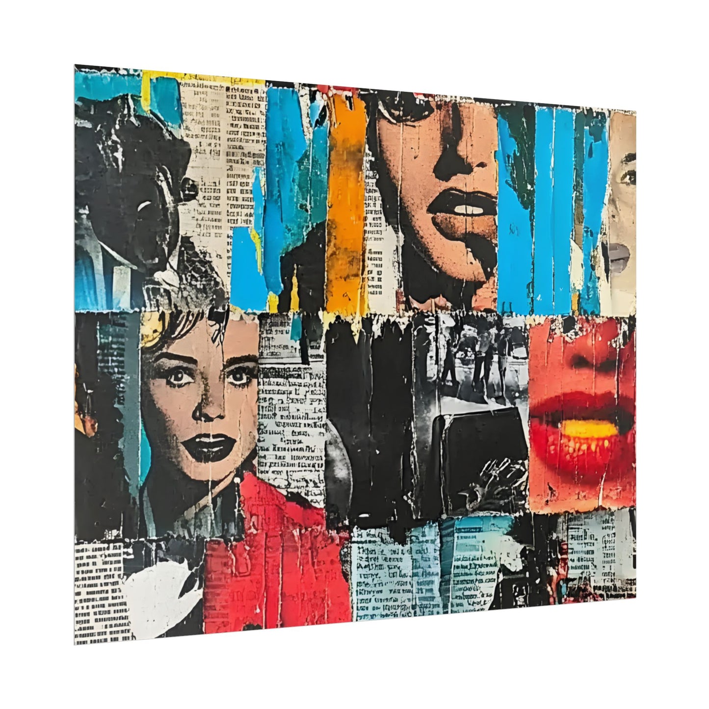 Retro Pop Culture Girl 7 - wall art