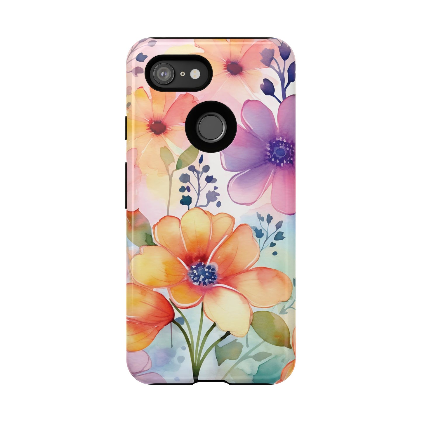 Floral Tough Case for Google Pixel- theme 1